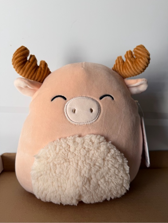 Squishmallows Other - 8” Squishmallows `Ike’ Moose Plush NWT